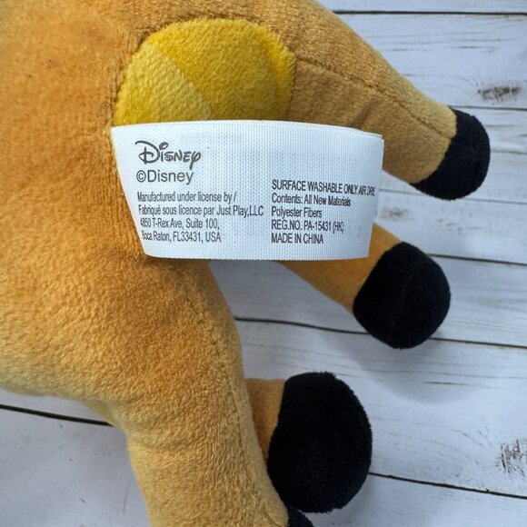 Disney Bambi Plush Sitting Deer 12" Just Play Soft Stuffed Animal Toy Gift - Picture 6 of 8